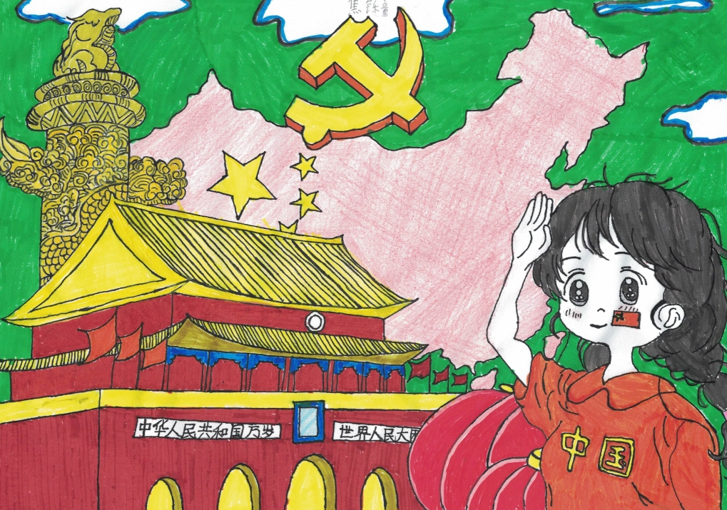儿童画作品